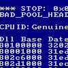 blue screen of death